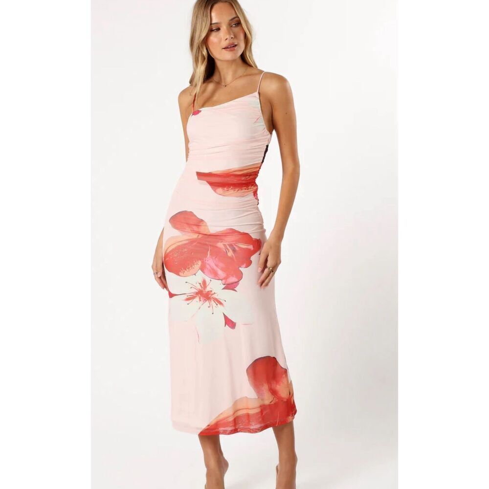 Petal & Pup Pink Floral Maxi Dress